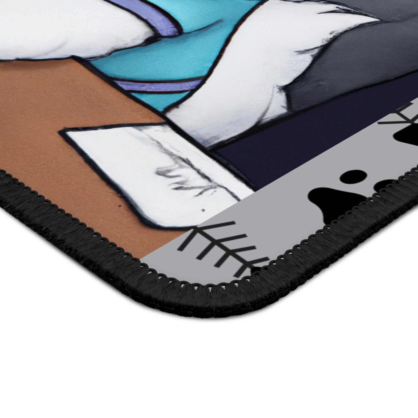 Gamer Samoyed Gaming Mouse Pad