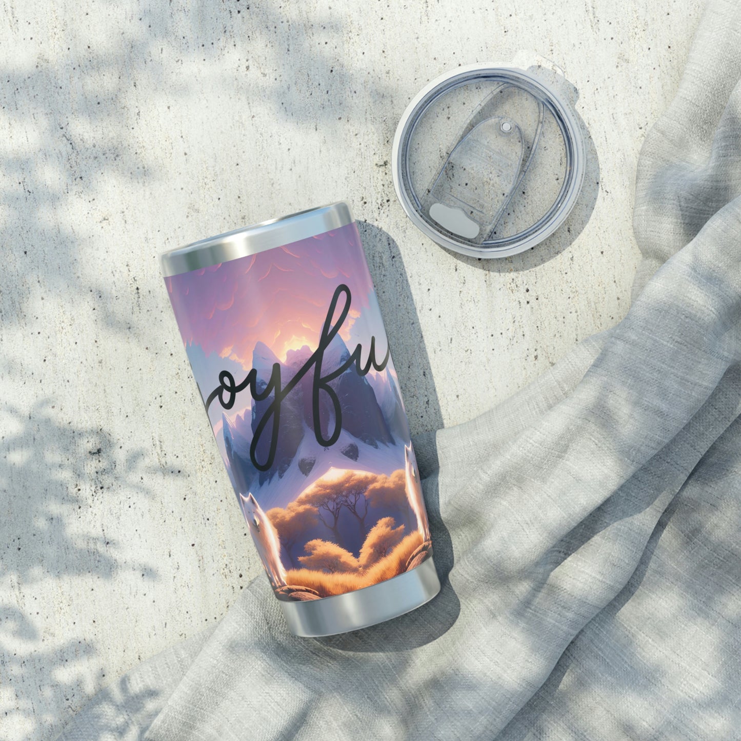 Joyful Mt Samoyed Vagabond 20oz Tumbler