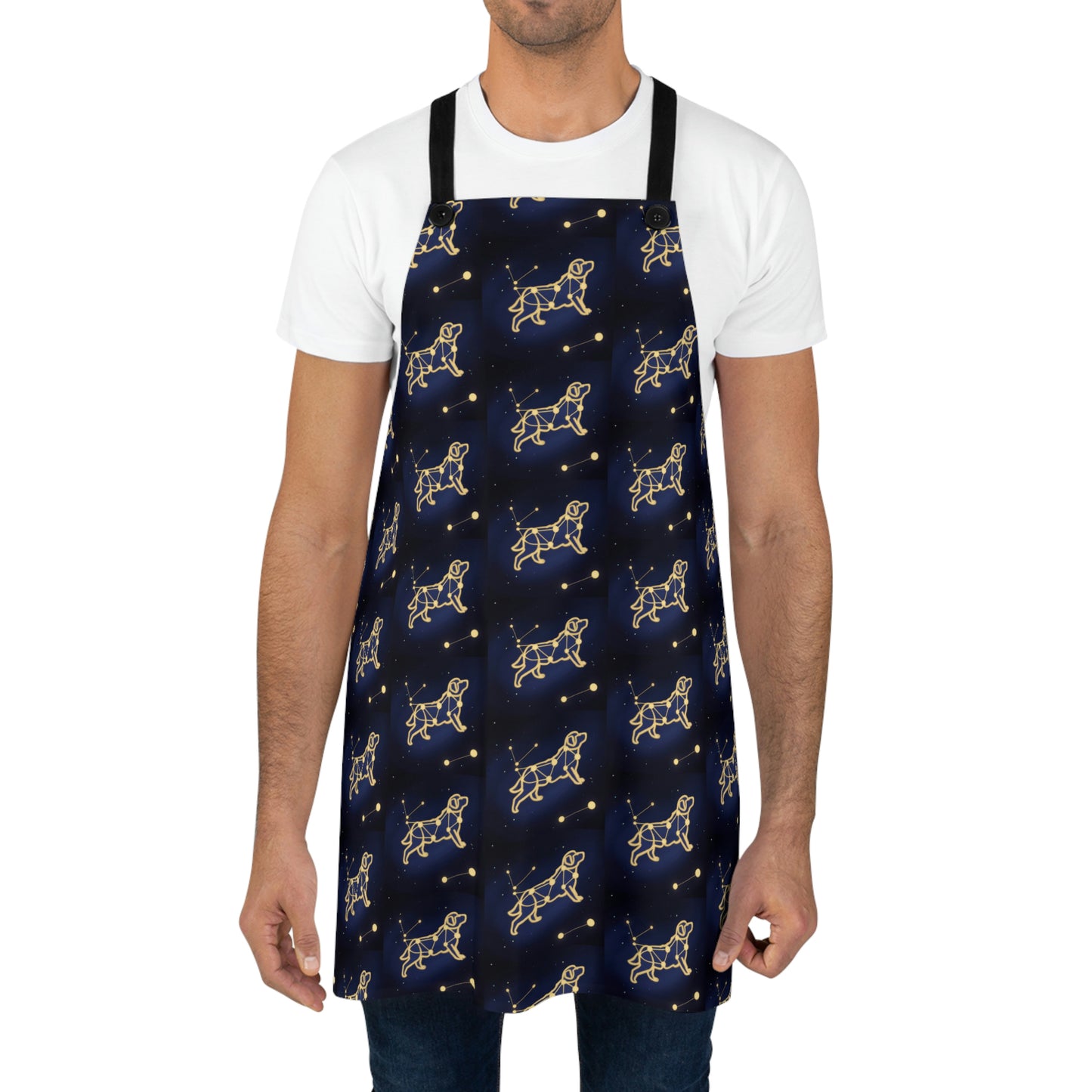 Cosmic Golden Retriever Apron
