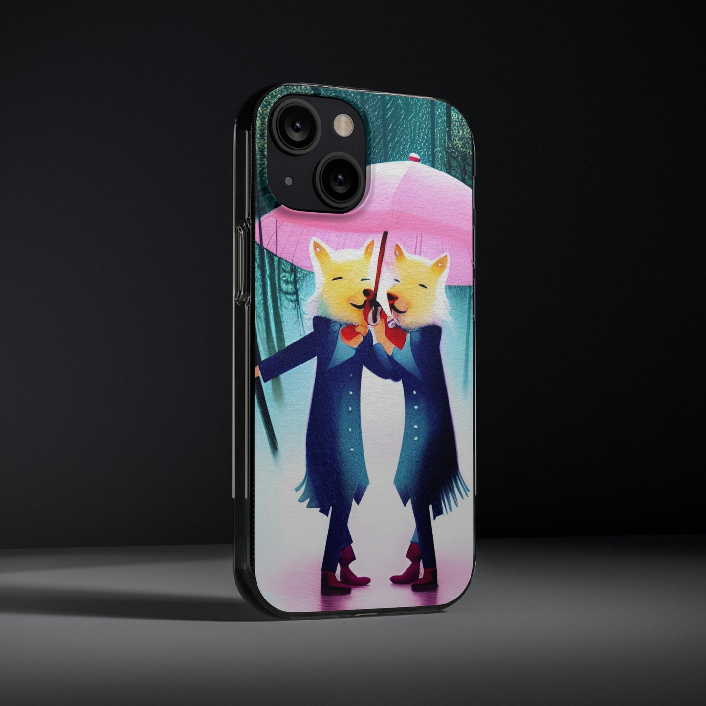 Sister Samoyed Soft Phone Cases