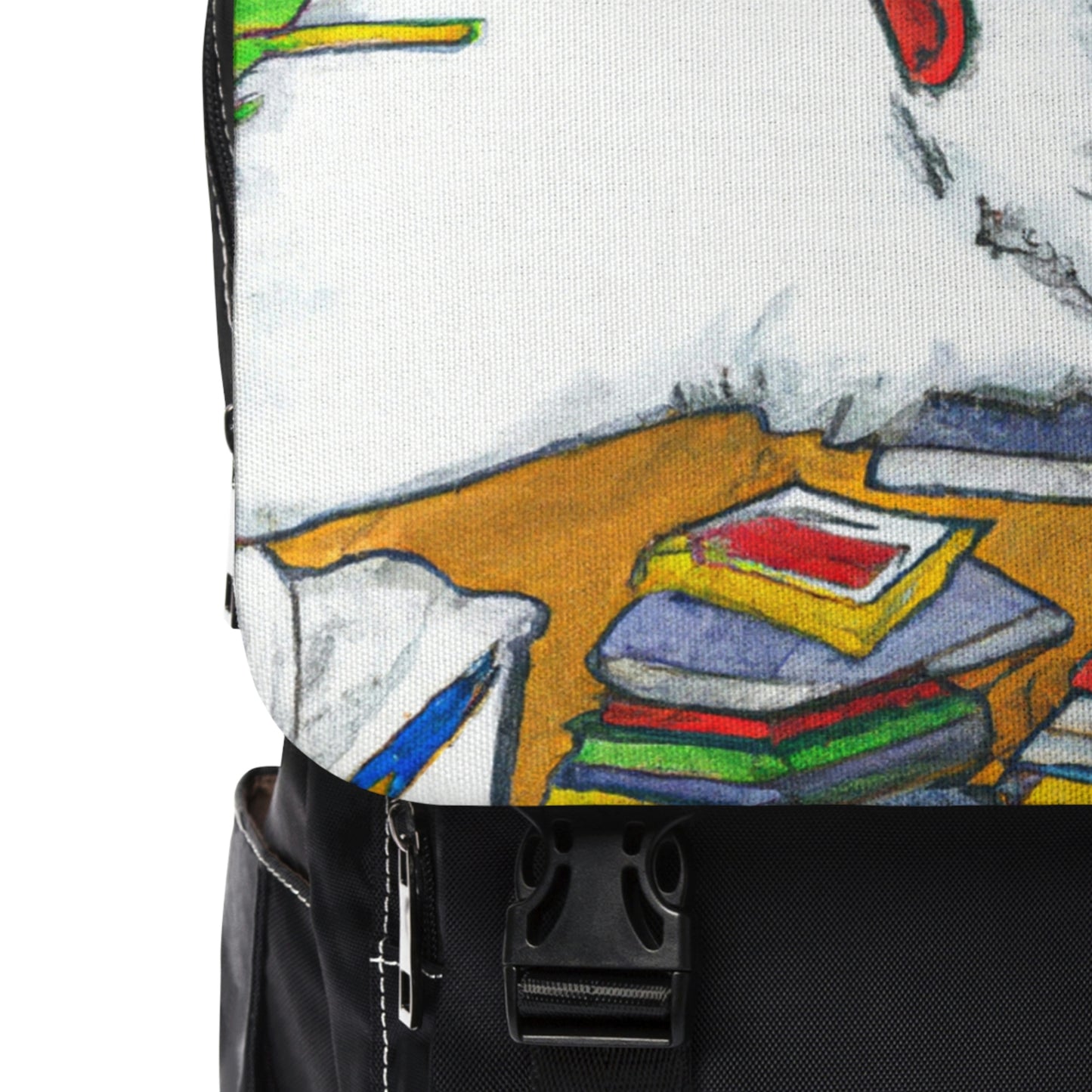 Small Samoyed Schoolwork Backpack