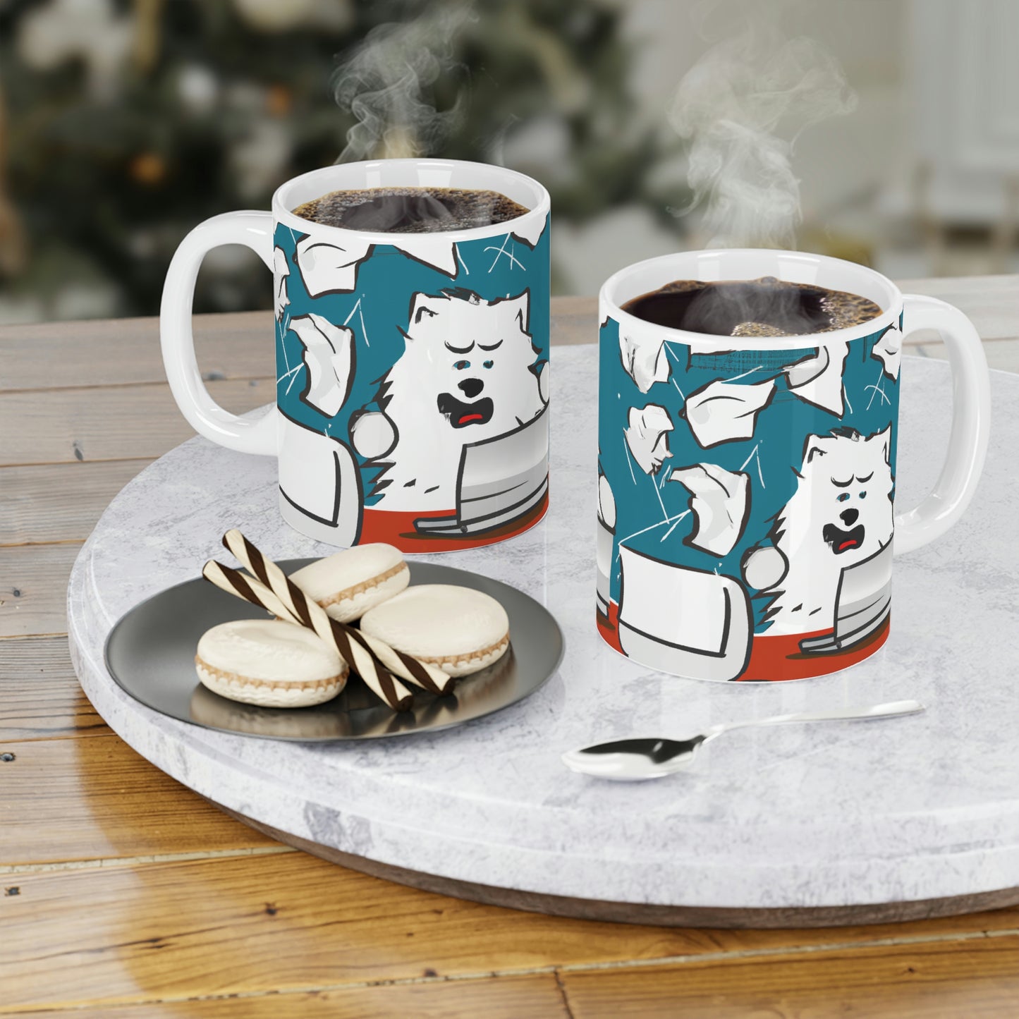 TGIF Work Samoyed: Ceramic Mugs (11oz\15oz\20oz)