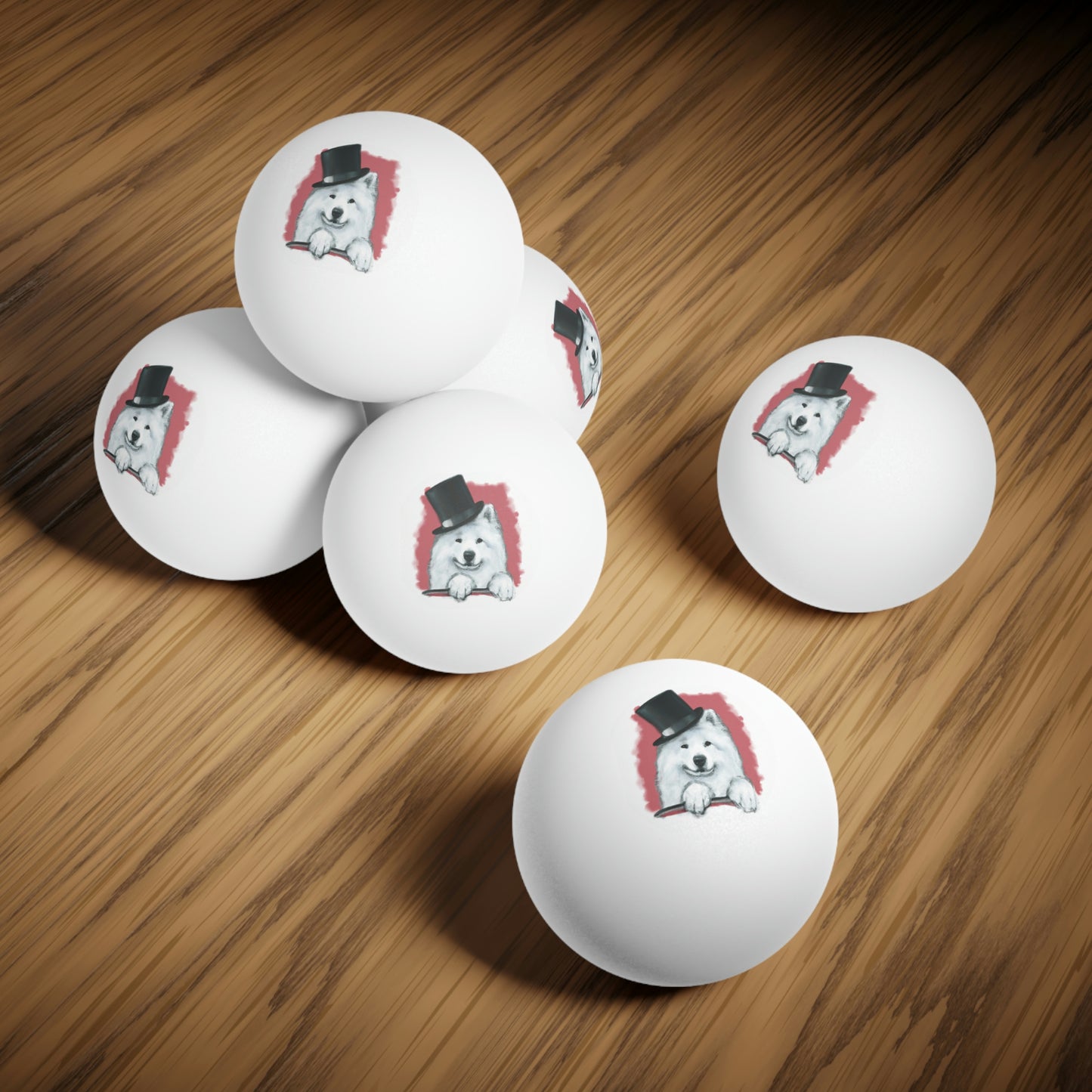 Gentleman Sammy Ping Pong Balls, 6 pcs