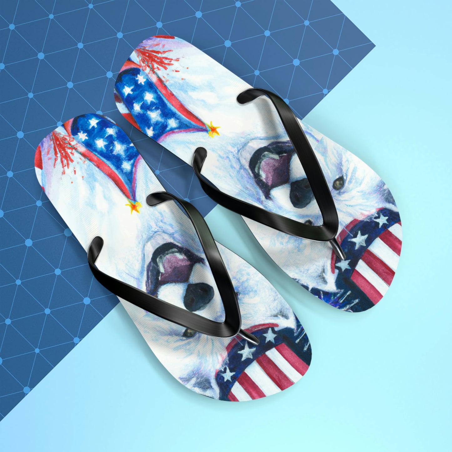 Uncle Sammy Flip Flops