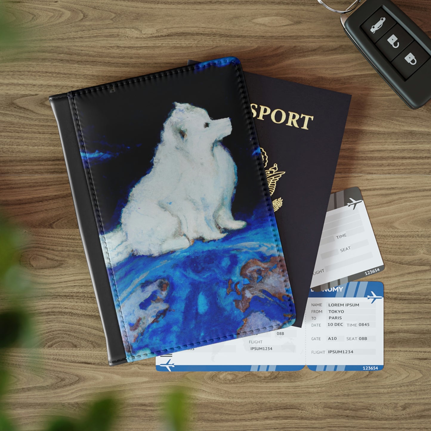 World Samoyed: Passport Cover