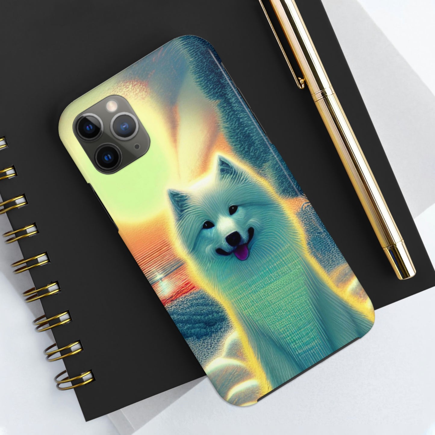 Samoyed Snow Angel Tough Phone Cases