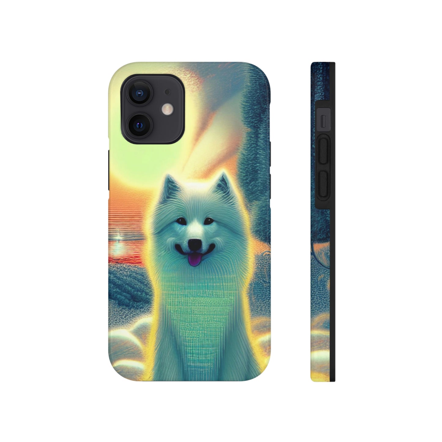 Samoyed Snow Angel Tough Phone Cases