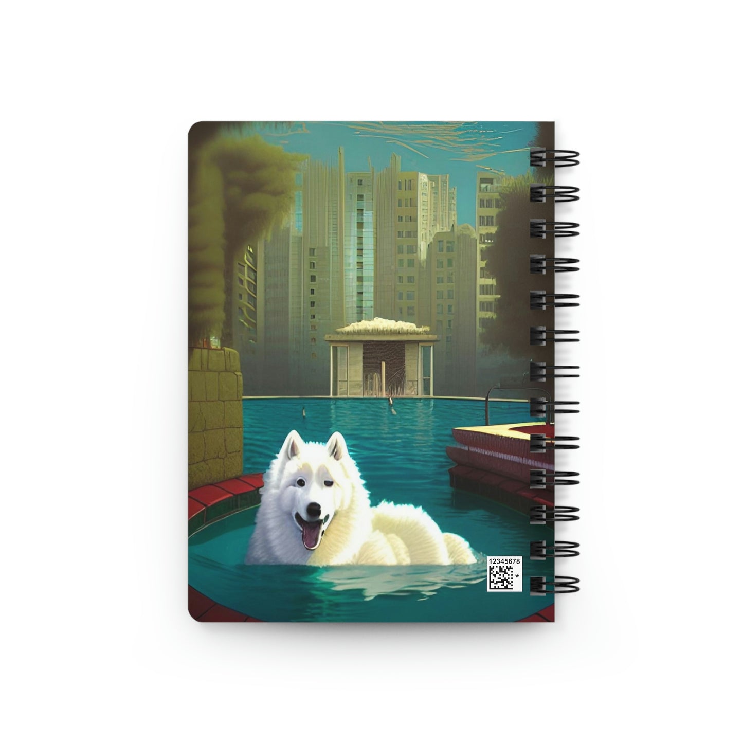 Urban Sammy Swim Spiral Bound Journal