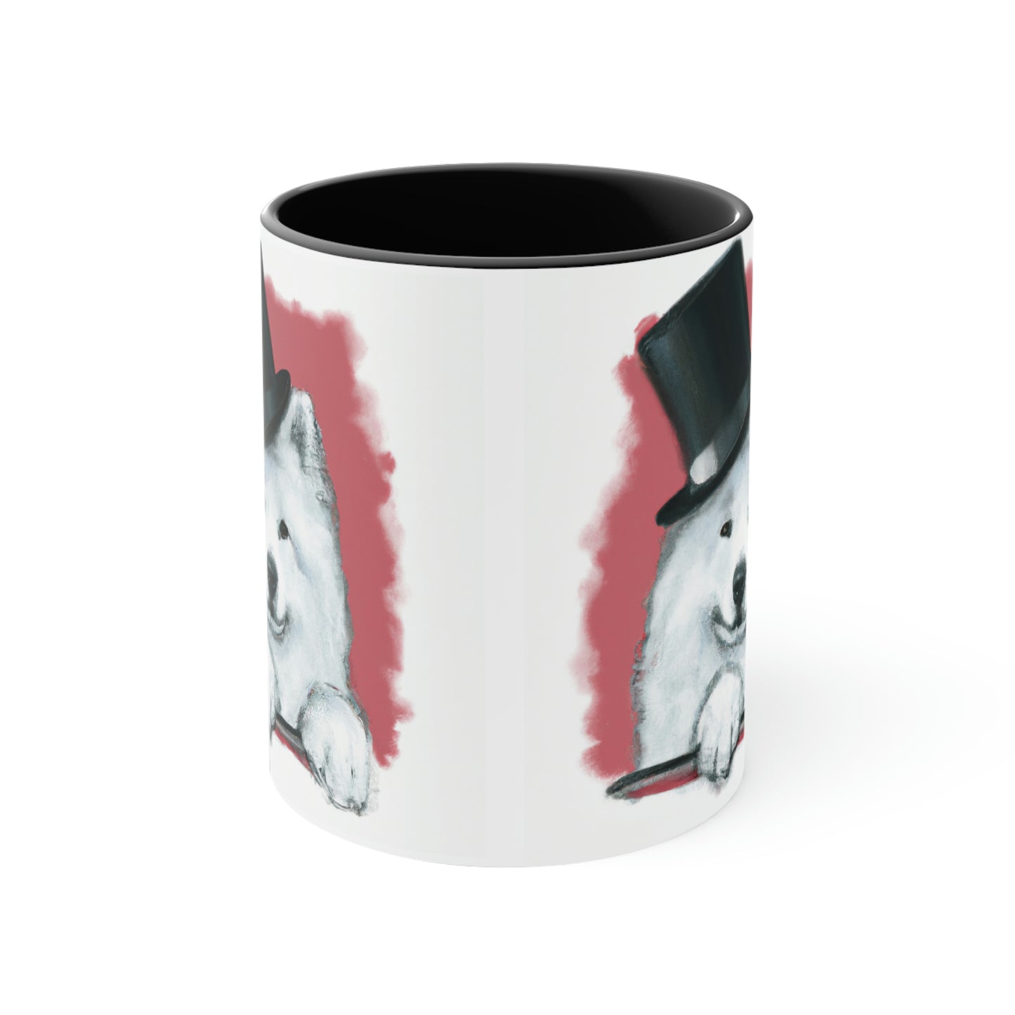 Top Hat Samoyed Coffee Mug, 11oz