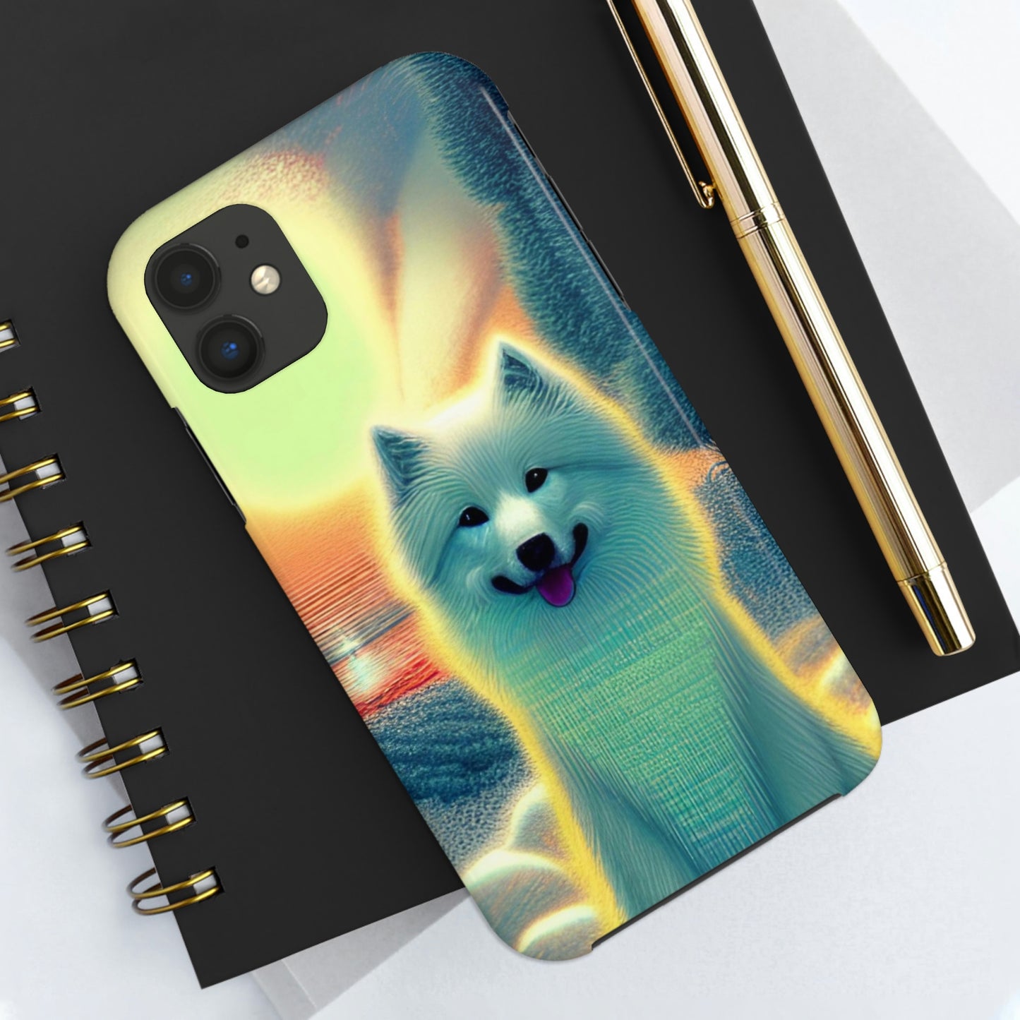 Samoyed Snow Angel Tough Phone Cases