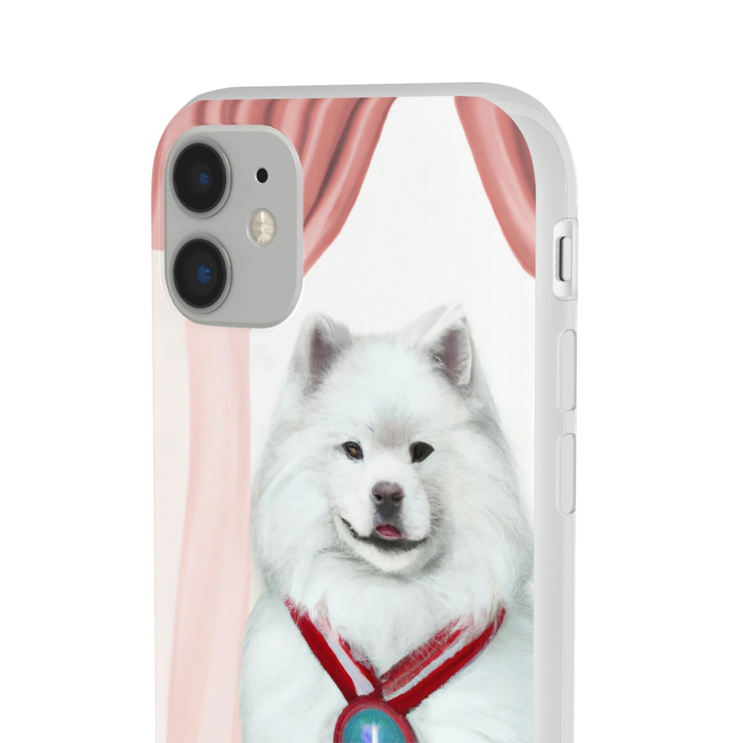 winner Samoyed Flexi iPhone Case