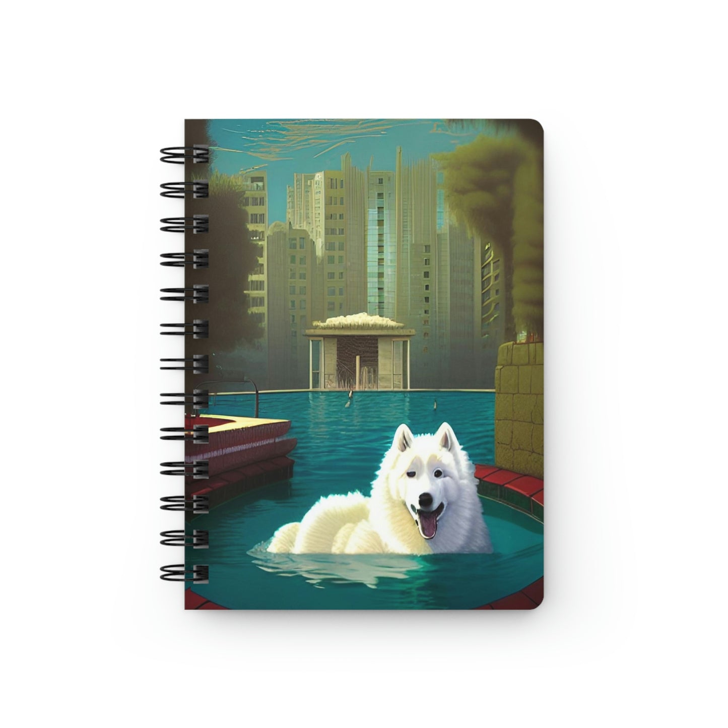 Urban Sammy Swim Spiral Bound Journal