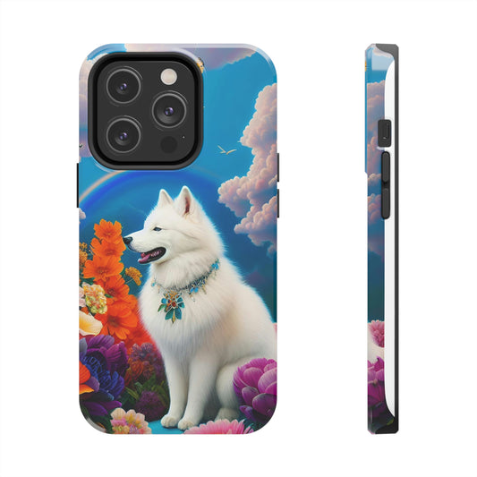 Pretty Princess Samoyed Tough Phone Case