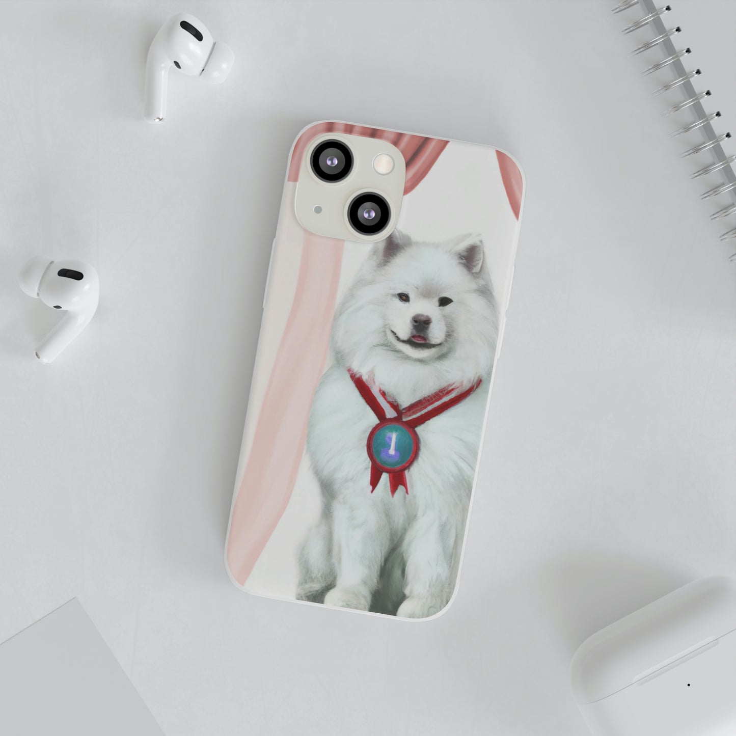 winner Samoyed Flexi iPhone Case