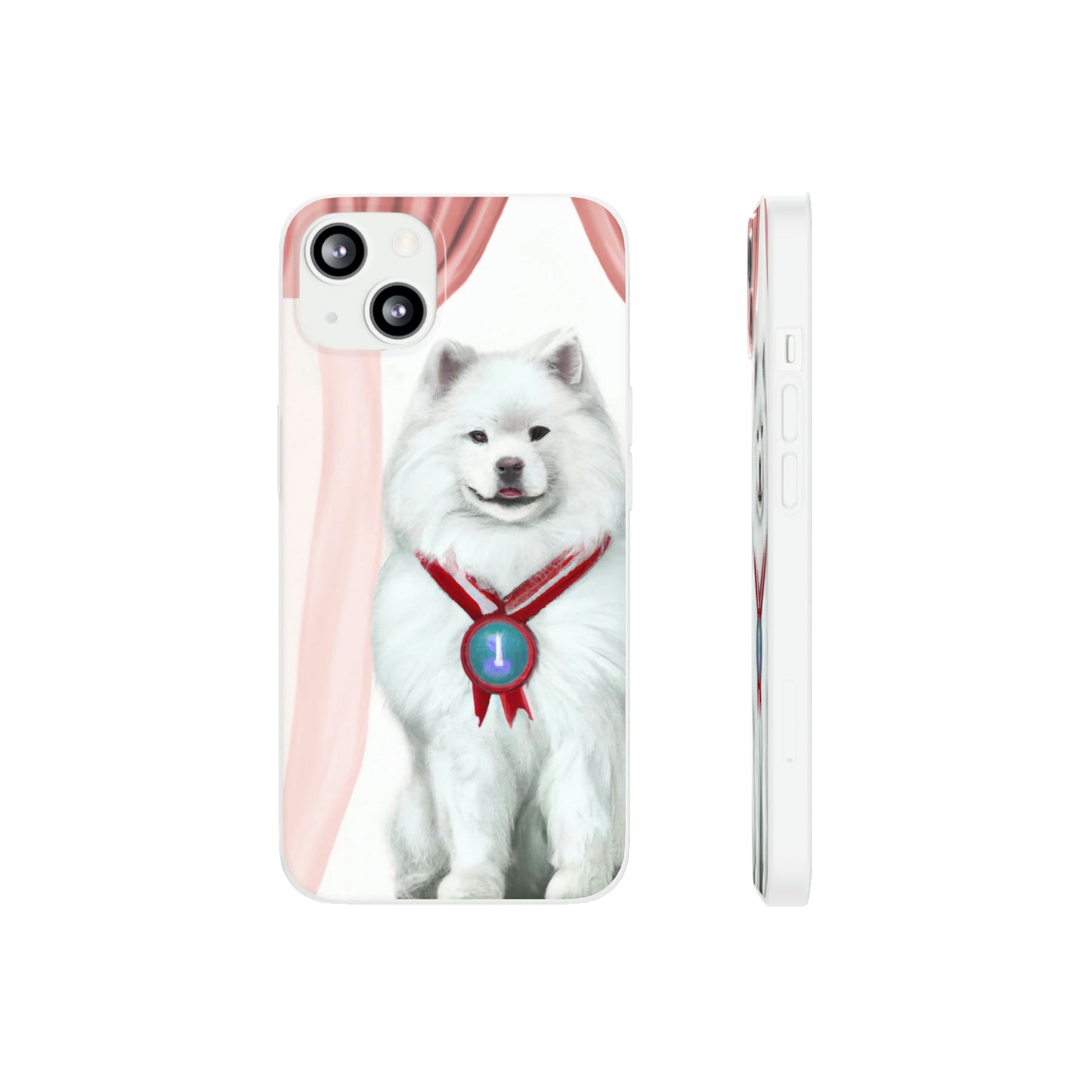 winner Samoyed Flexi iPhone Case