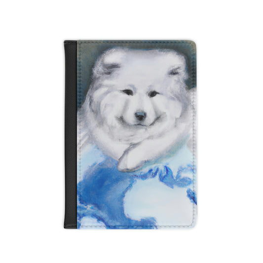 Samoyed Globe: Passport Cover