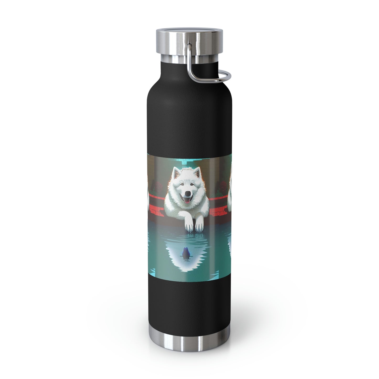 Samoyeds Reflections Copper Vacuum Insulated Bottle, 22oz