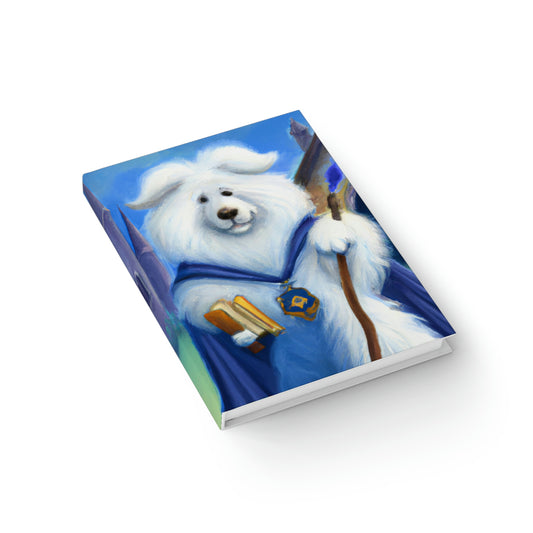 Magic Sorcery Samoyed Journal - Blank