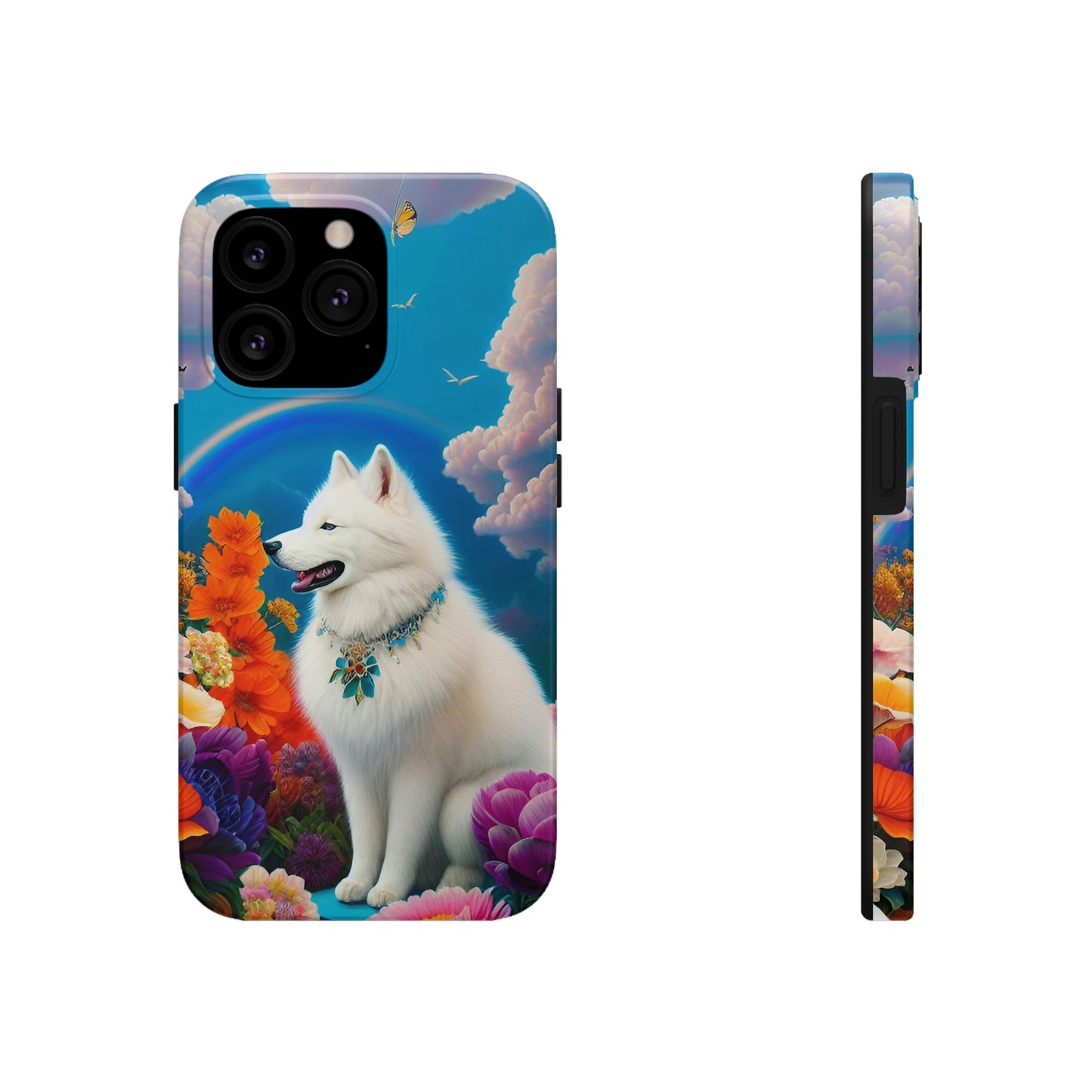 Pretty Princess Samoyed Tough Phone Case