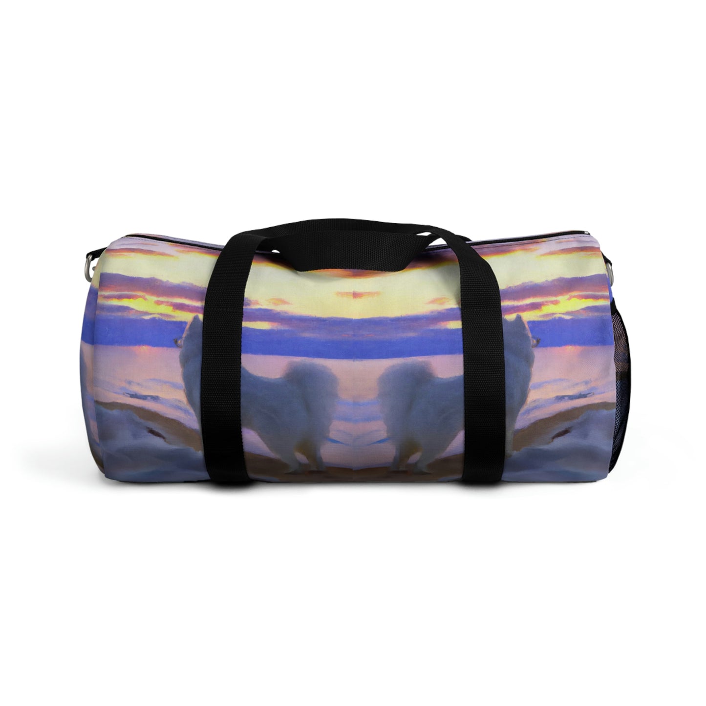 Sunset Samoyed Duffel Bag