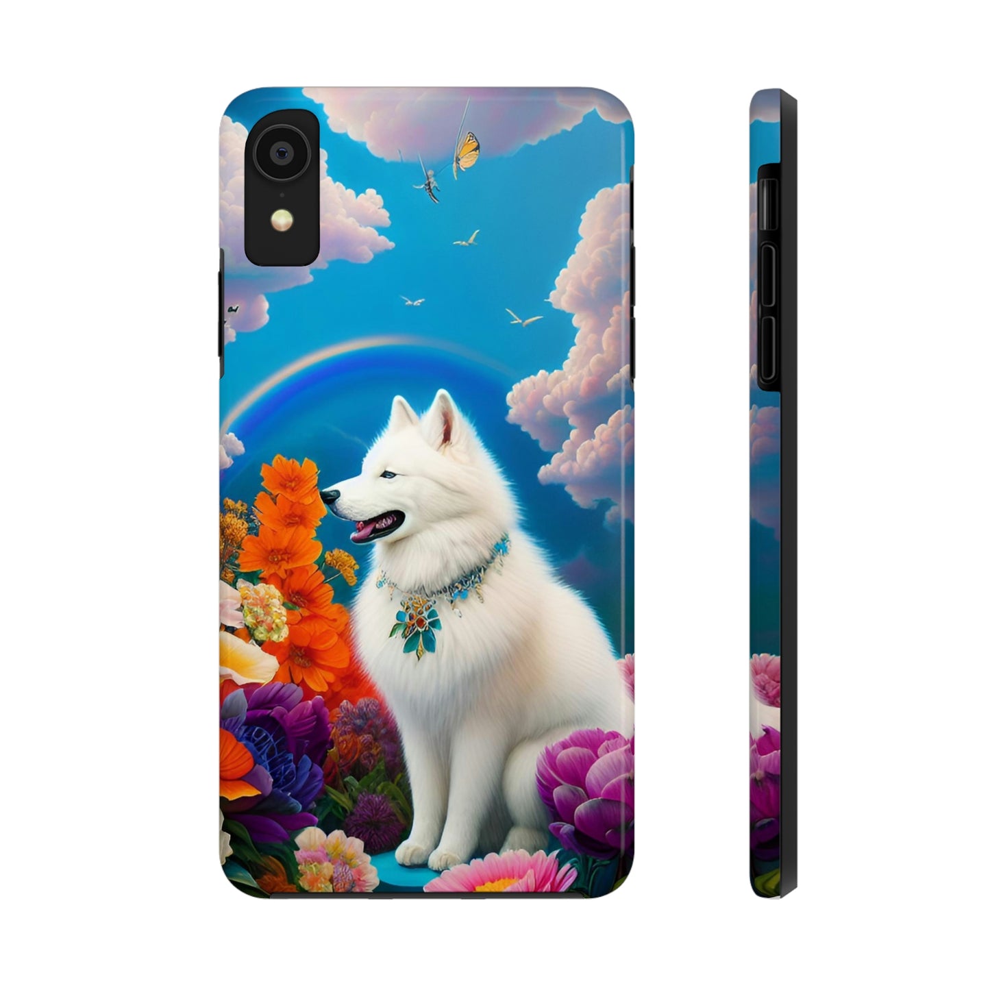 Pretty Princess Samoyed Tough Phone Case