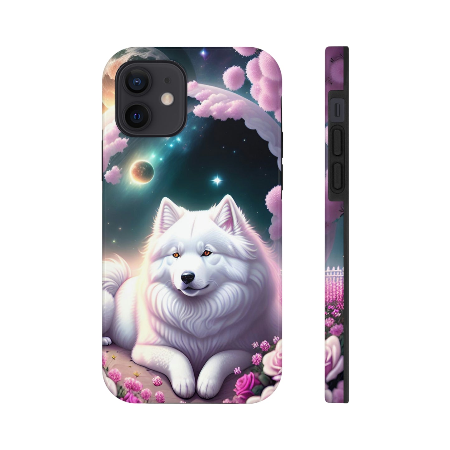 Galactic Samoyed Tough Phone Case