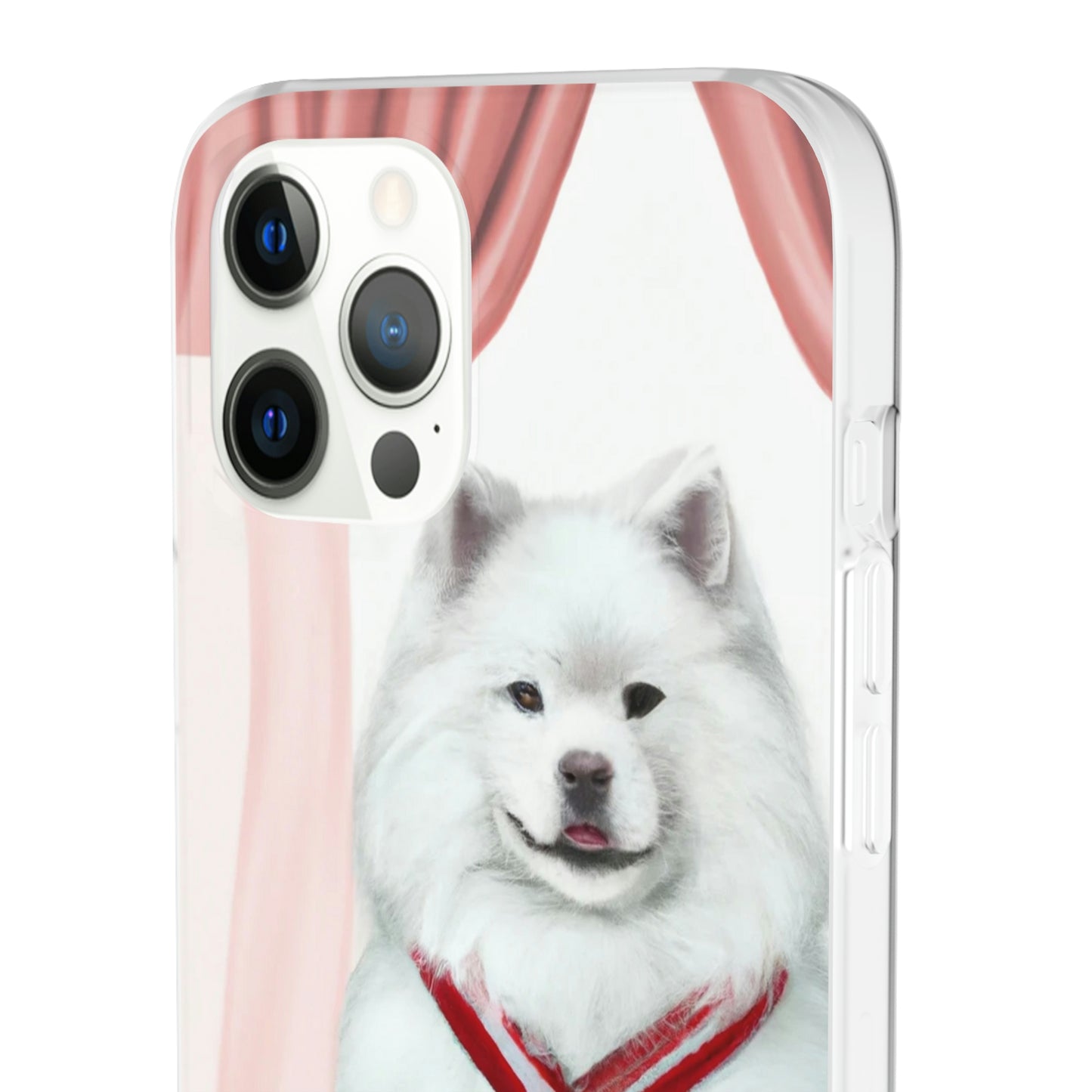 winner Samoyed Flexi iPhone Case