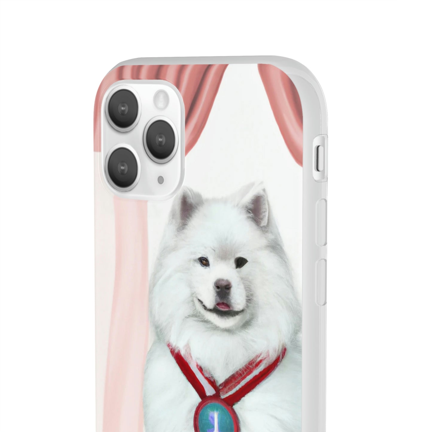 winner Samoyed Flexi iPhone Case