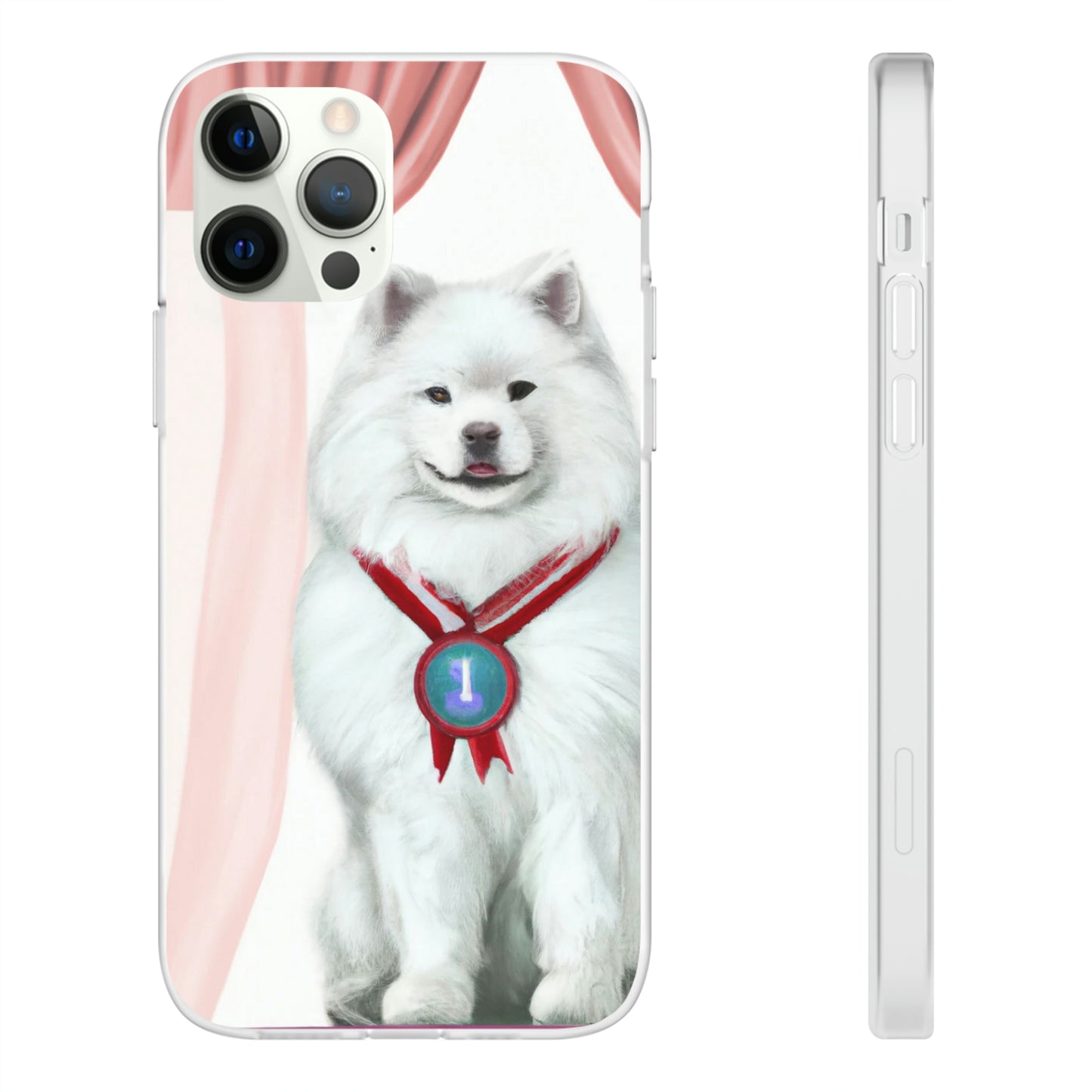 winner Samoyed Flexi iPhone Case