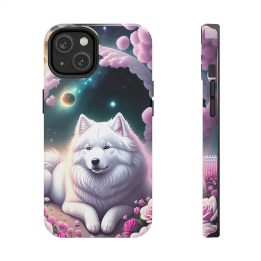 Galactic Samoyed Tough Phone Case