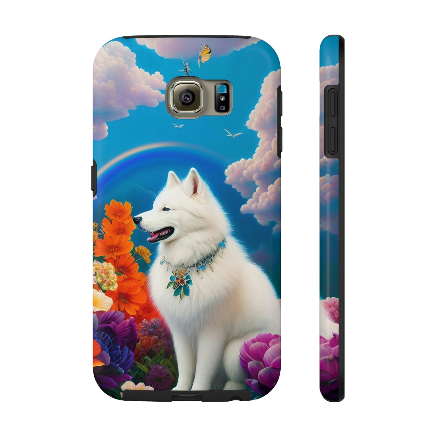 Pretty Princess Samoyed Tough Phone Case