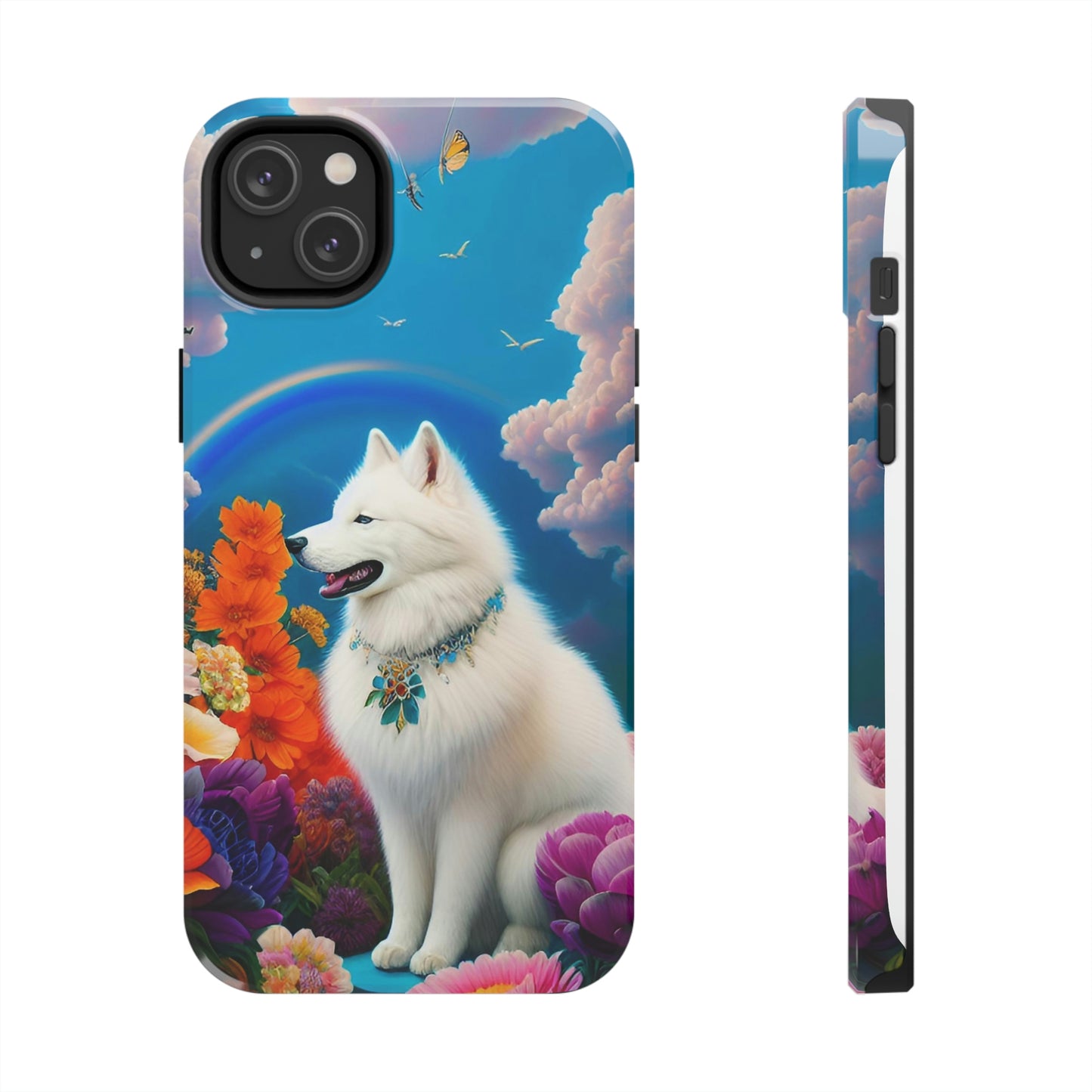 Pretty Princess Samoyed Tough Phone Case