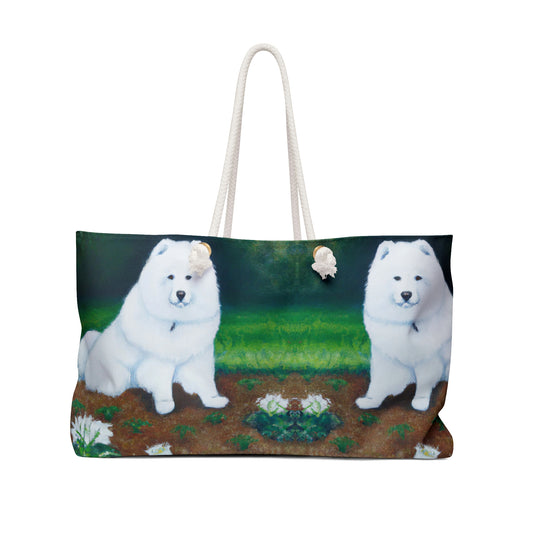 Samoyed Gardner Weekender Bag