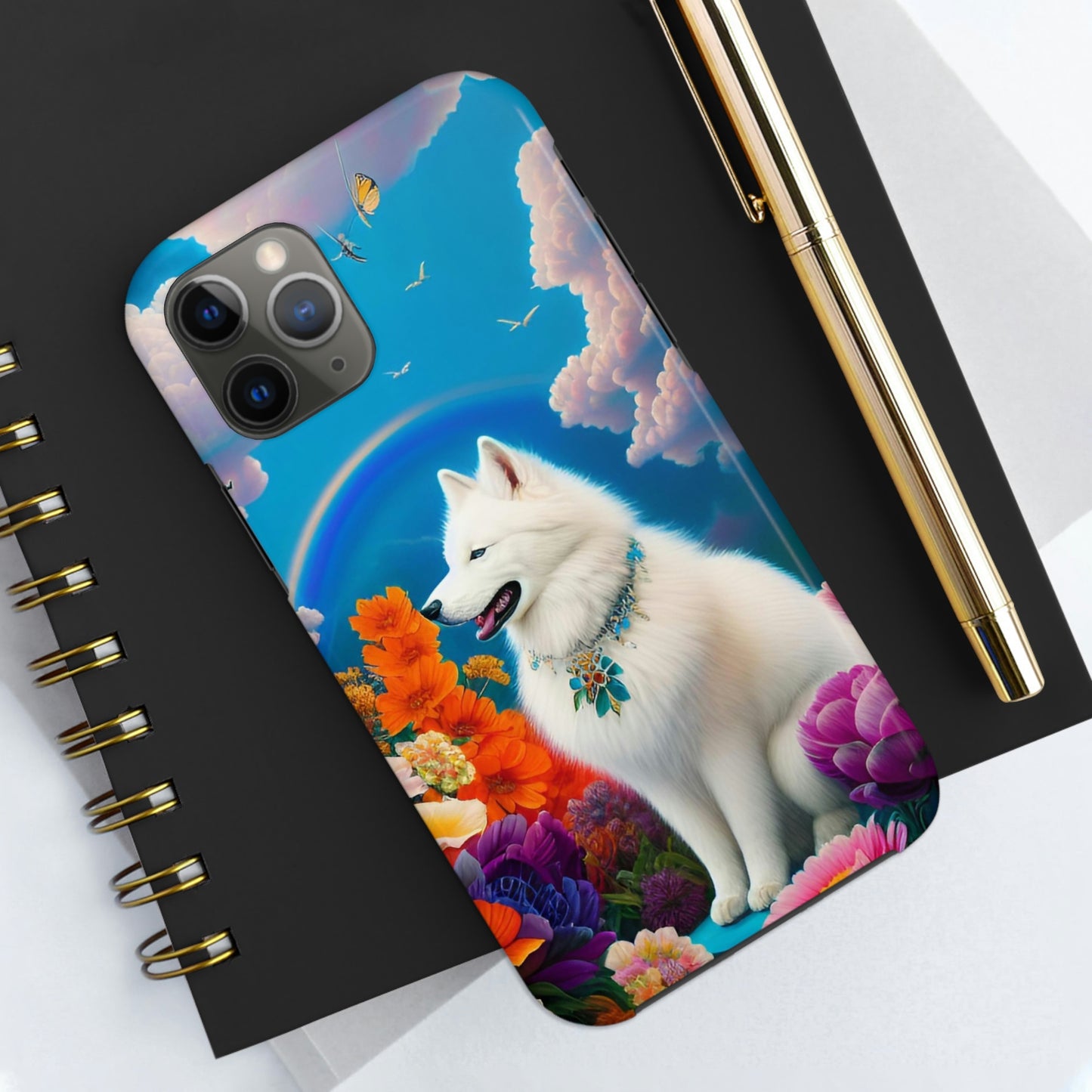 Pretty Princess Samoyed Tough Phone Case