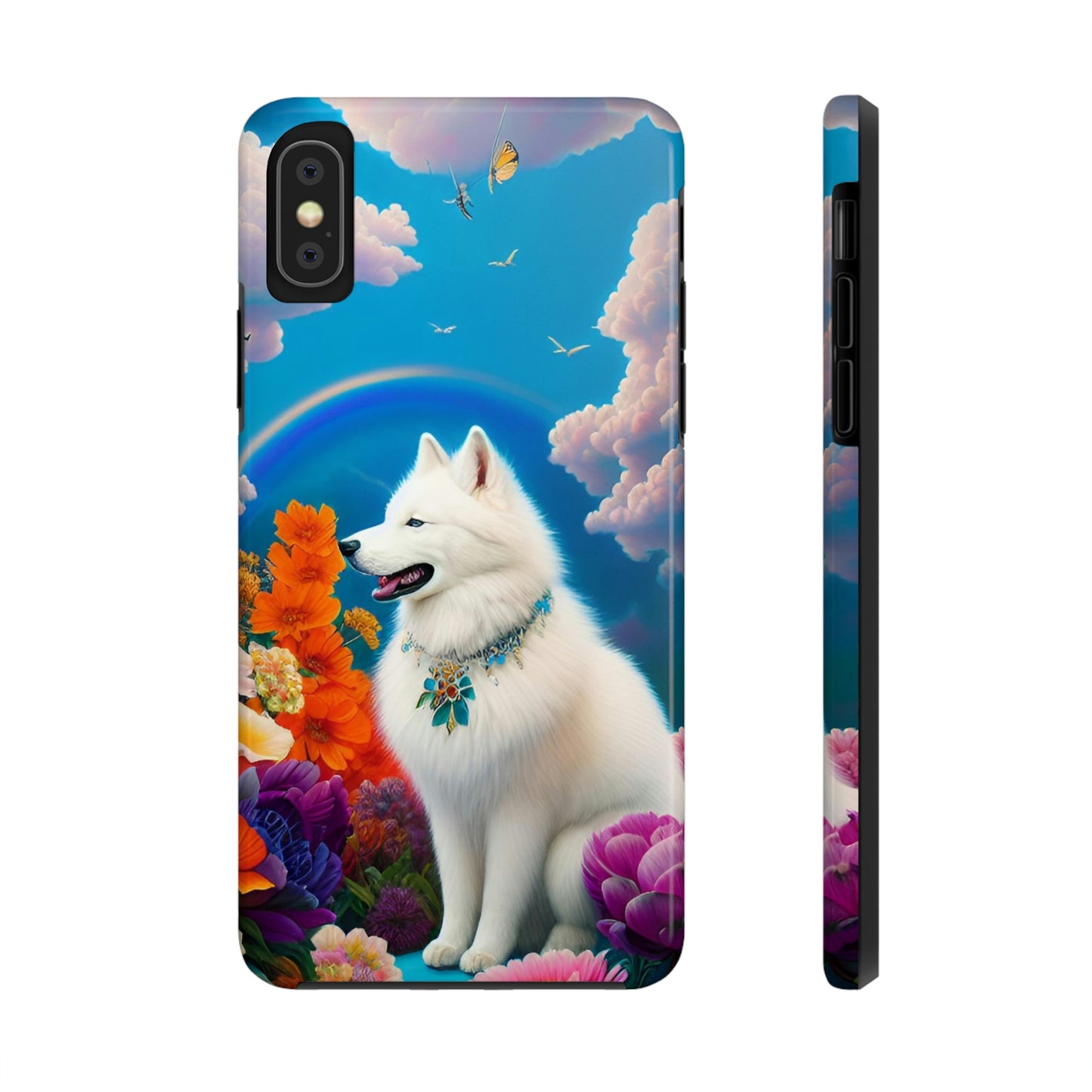 Pretty Princess Samoyed Tough Phone Case