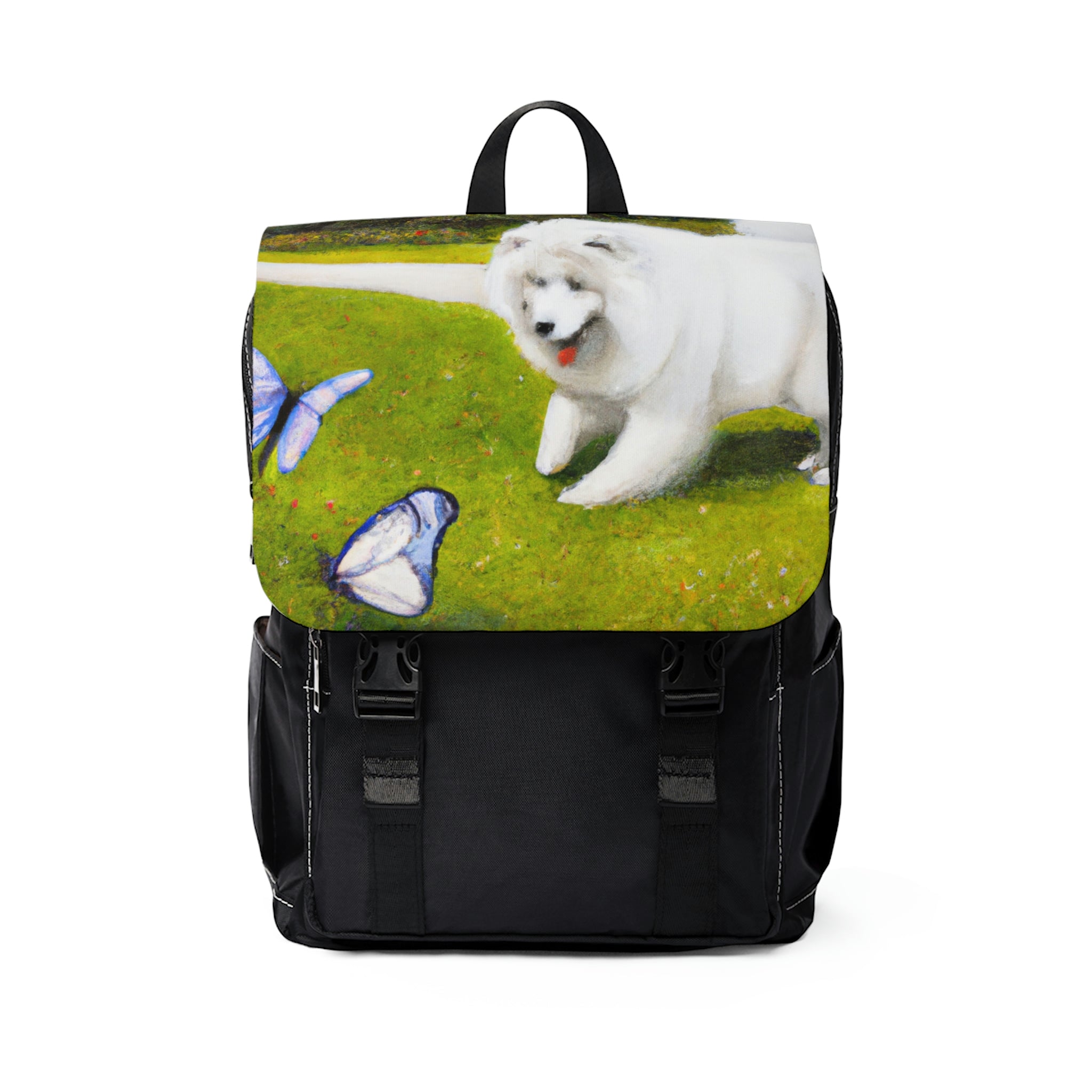 Samoyed backpack 2024