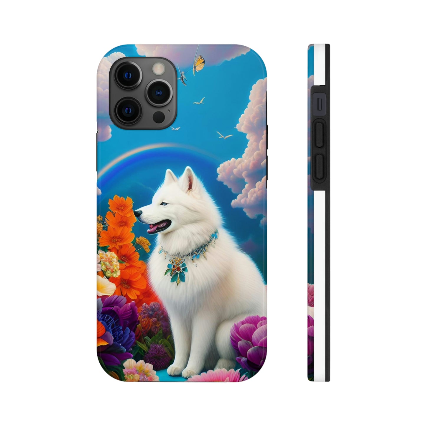 Pretty Princess Samoyed Tough Phone Case