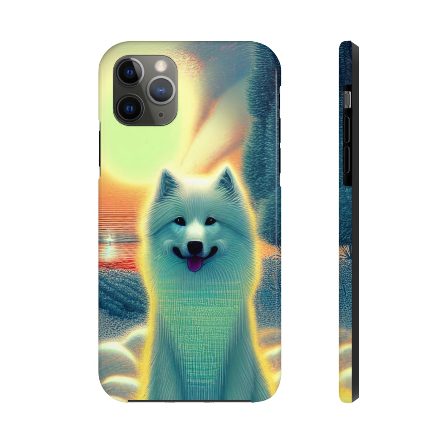 Samoyed Snow Angel Tough Phone Cases