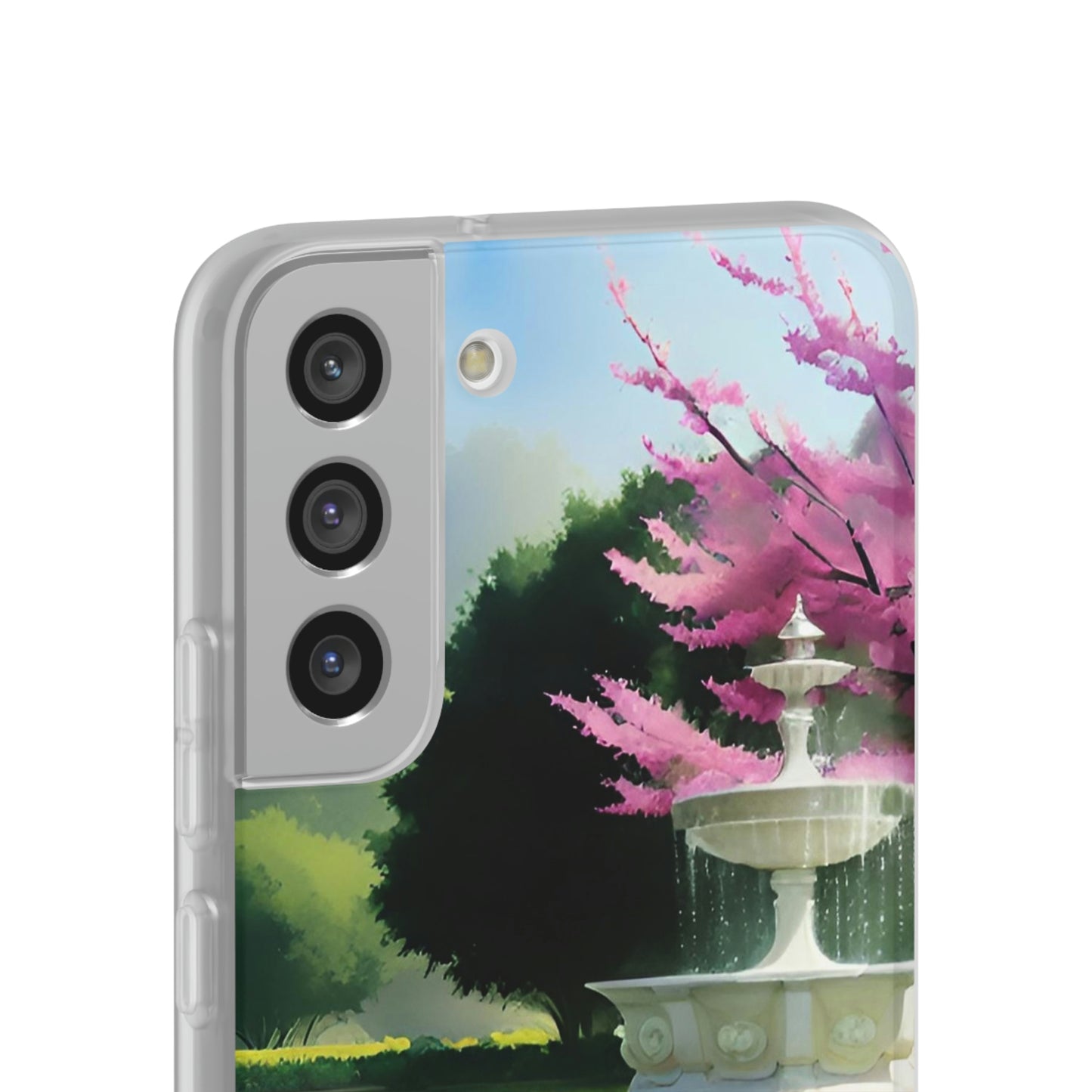 Spring Samoyed Flexi Case