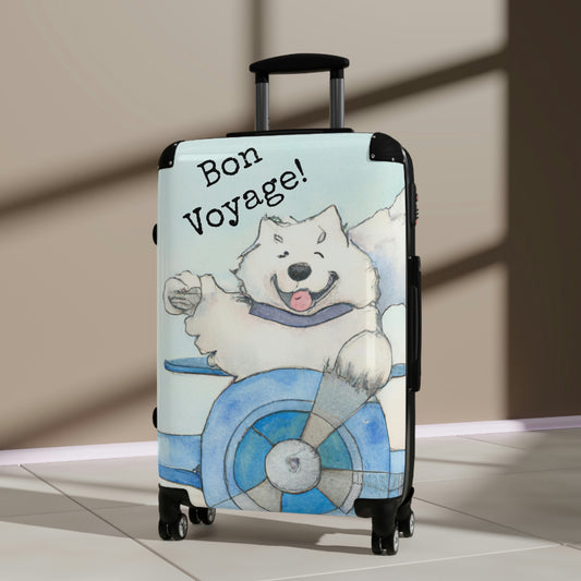 Samoyed Pilot Suitcases