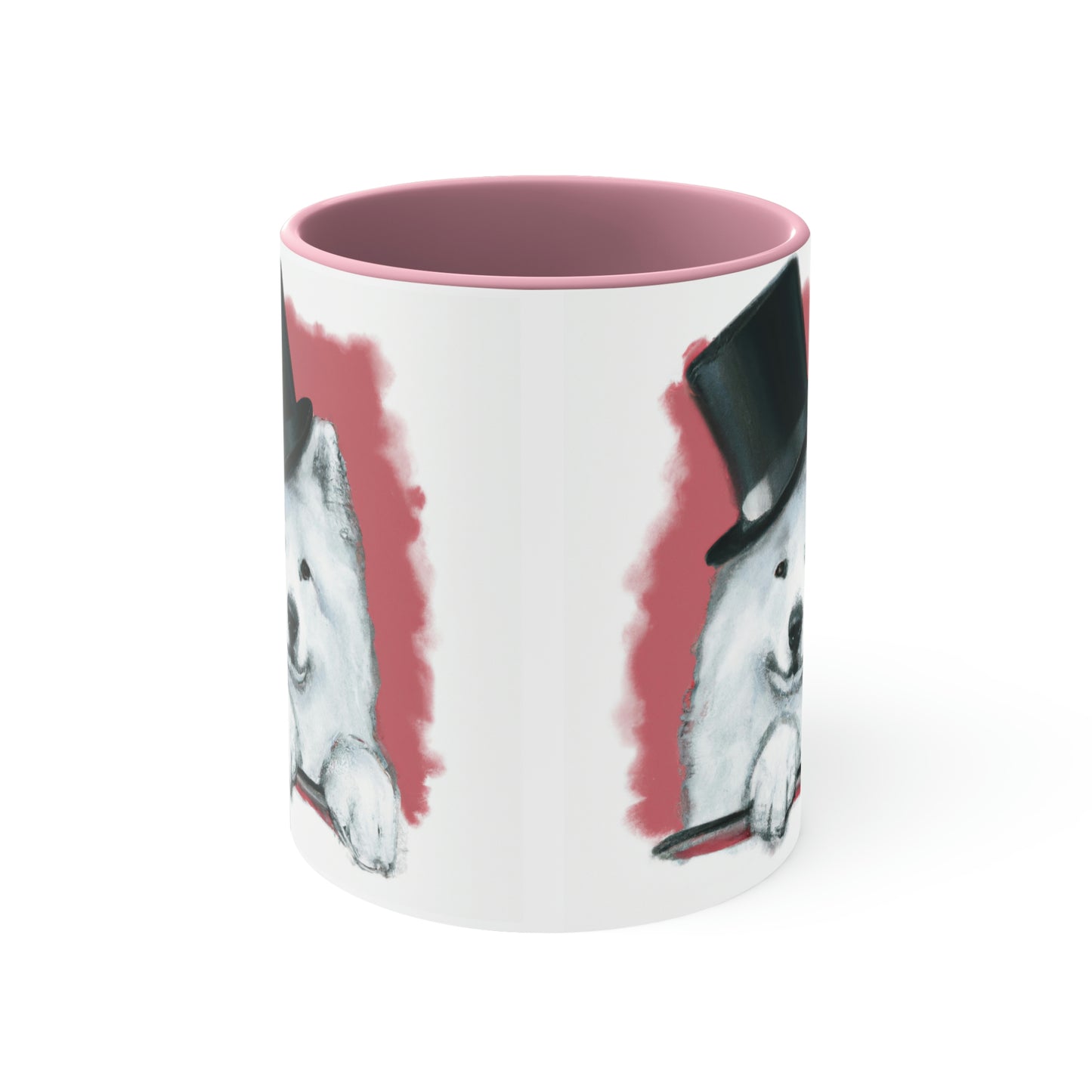 Top Hat Samoyed Coffee Mug, 11oz