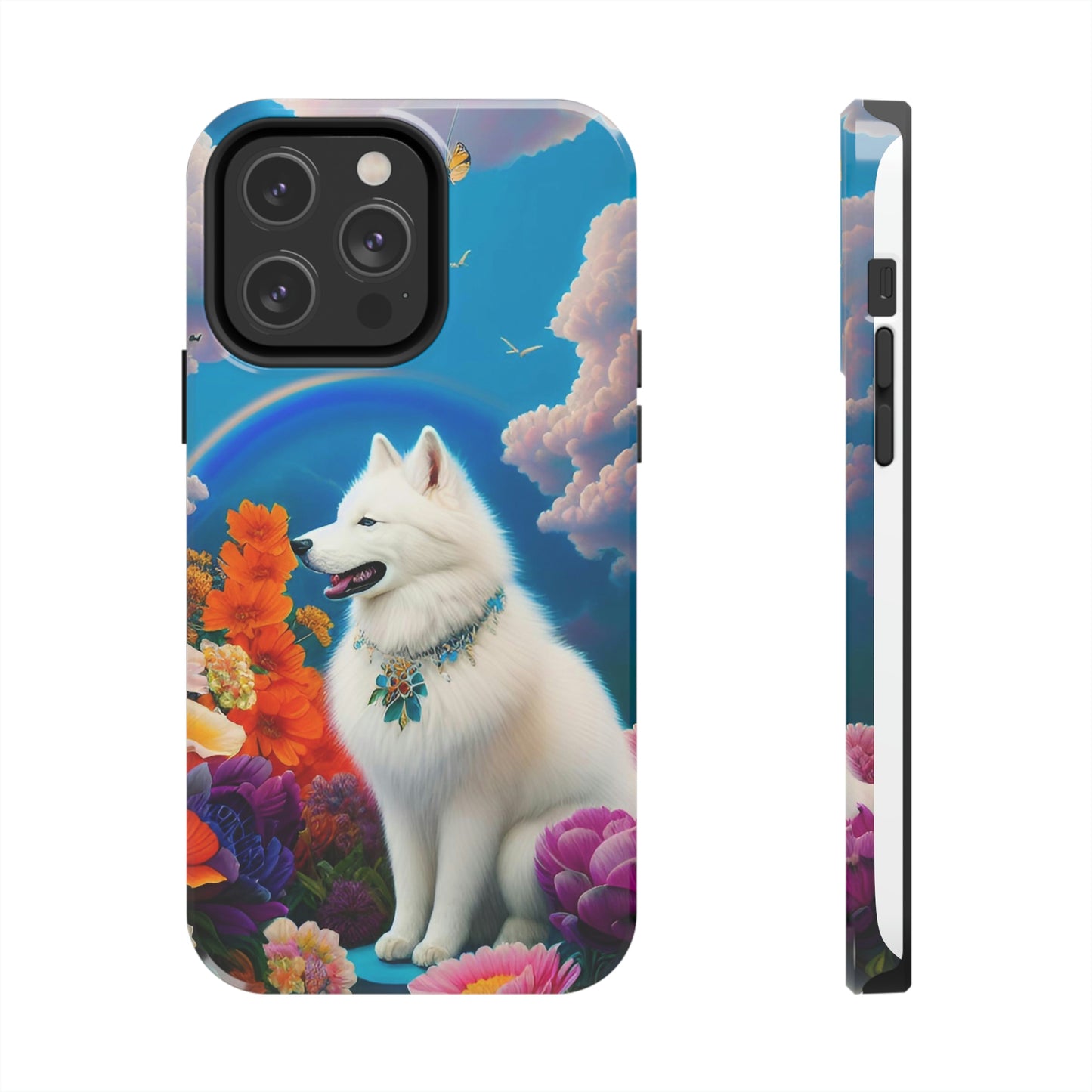 Pretty Princess Samoyed Tough Phone Case