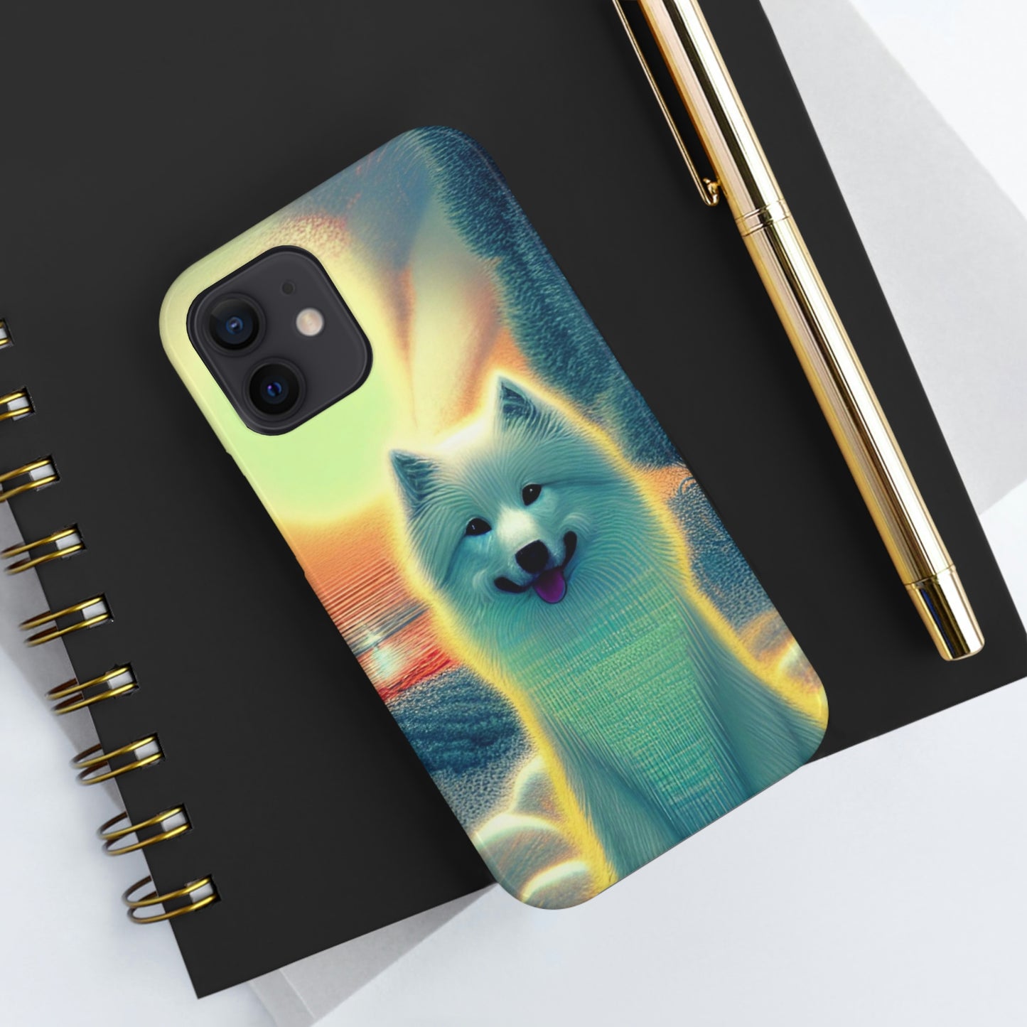 Samoyed Snow Angel Tough Phone Cases