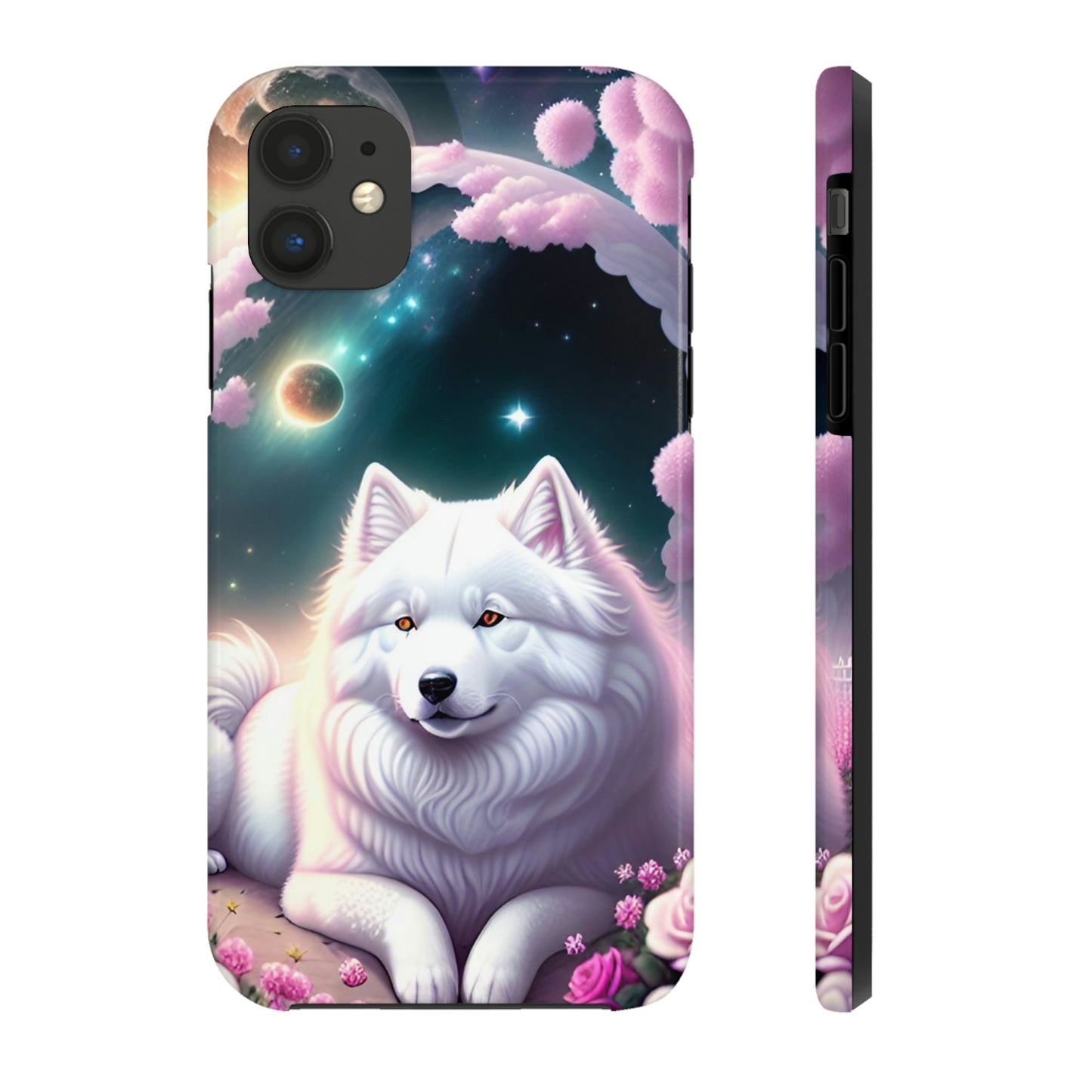 Galactic Samoyed Tough Phone Case