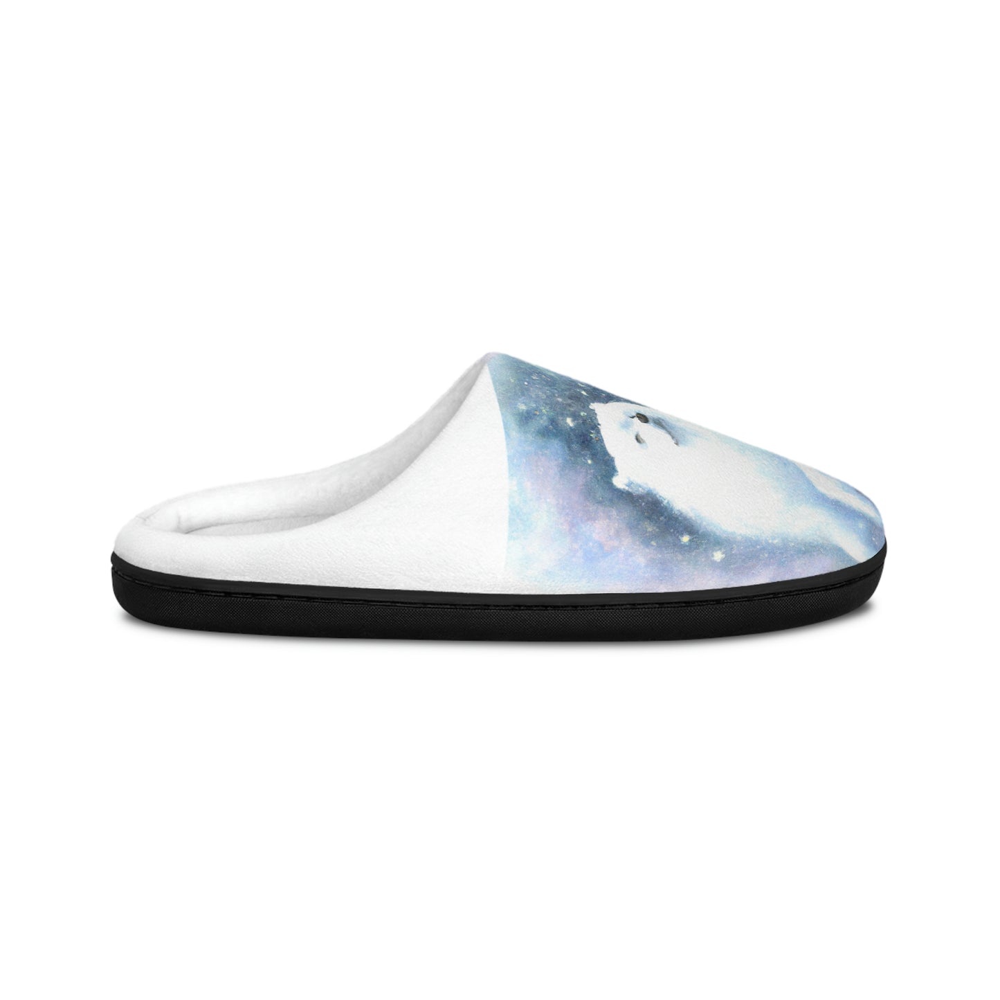 Galactic Samoyed: Women's Indoor Slippers