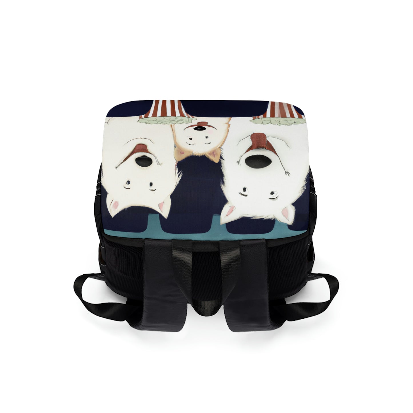 Small Samoyed Family Movie Backpack