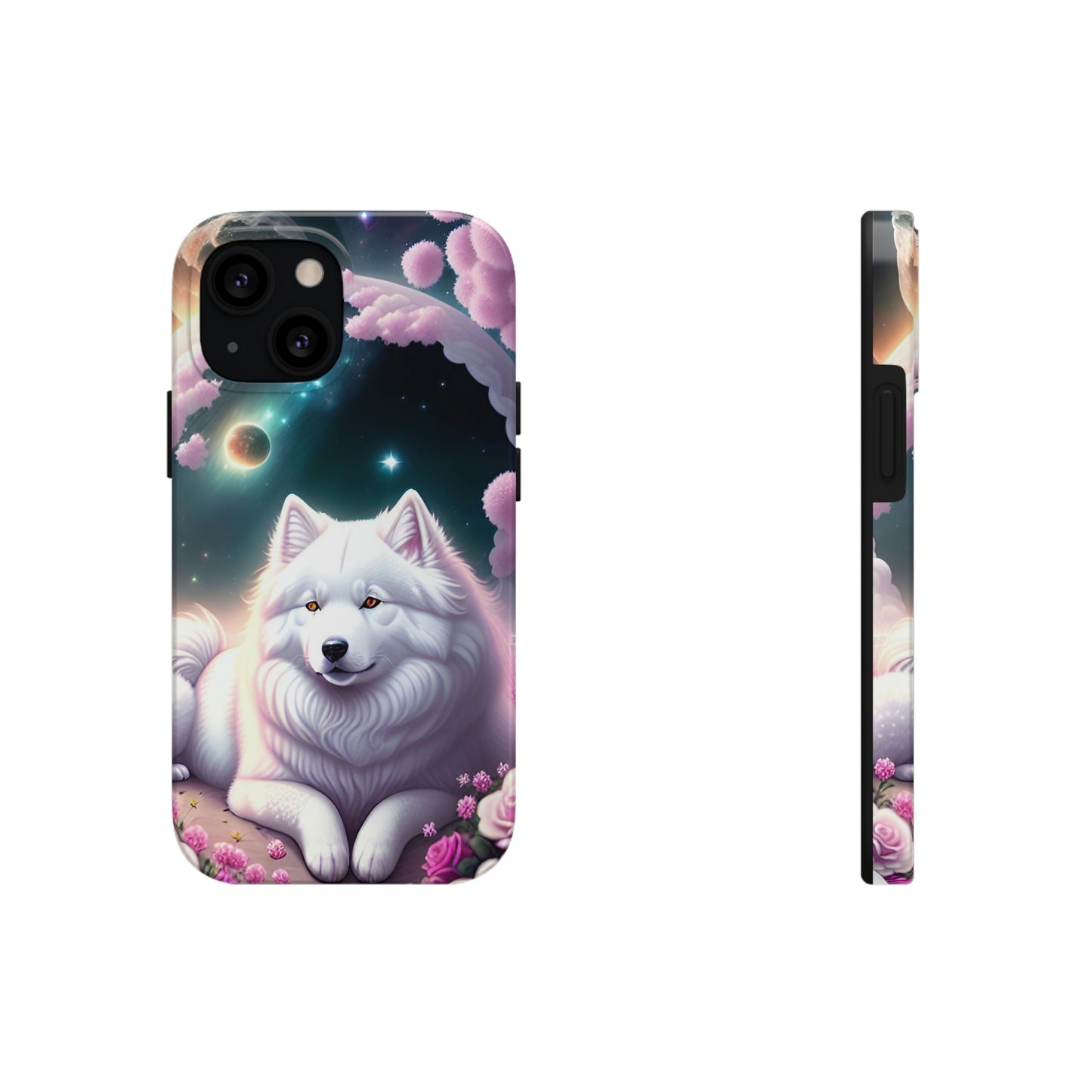 Galactic Samoyed Tough Phone Case