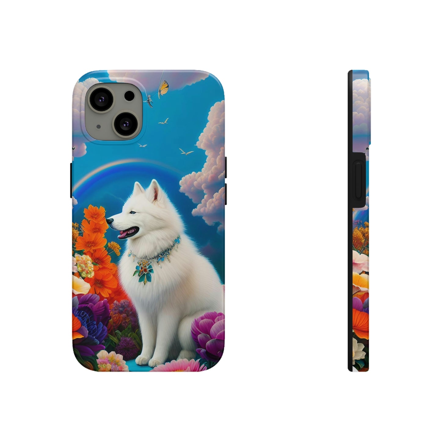 Pretty Princess Samoyed Tough Phone Case