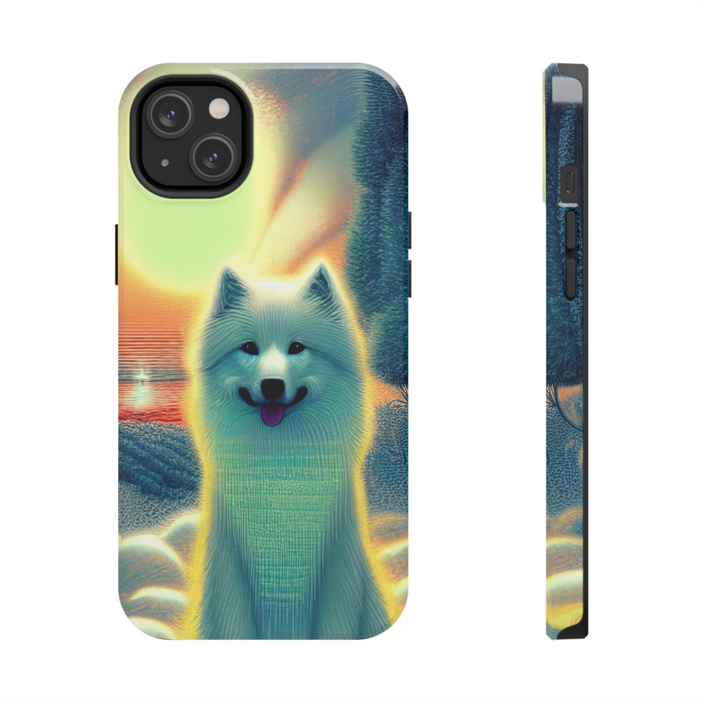 Samoyed Snow Angel Tough Phone Cases