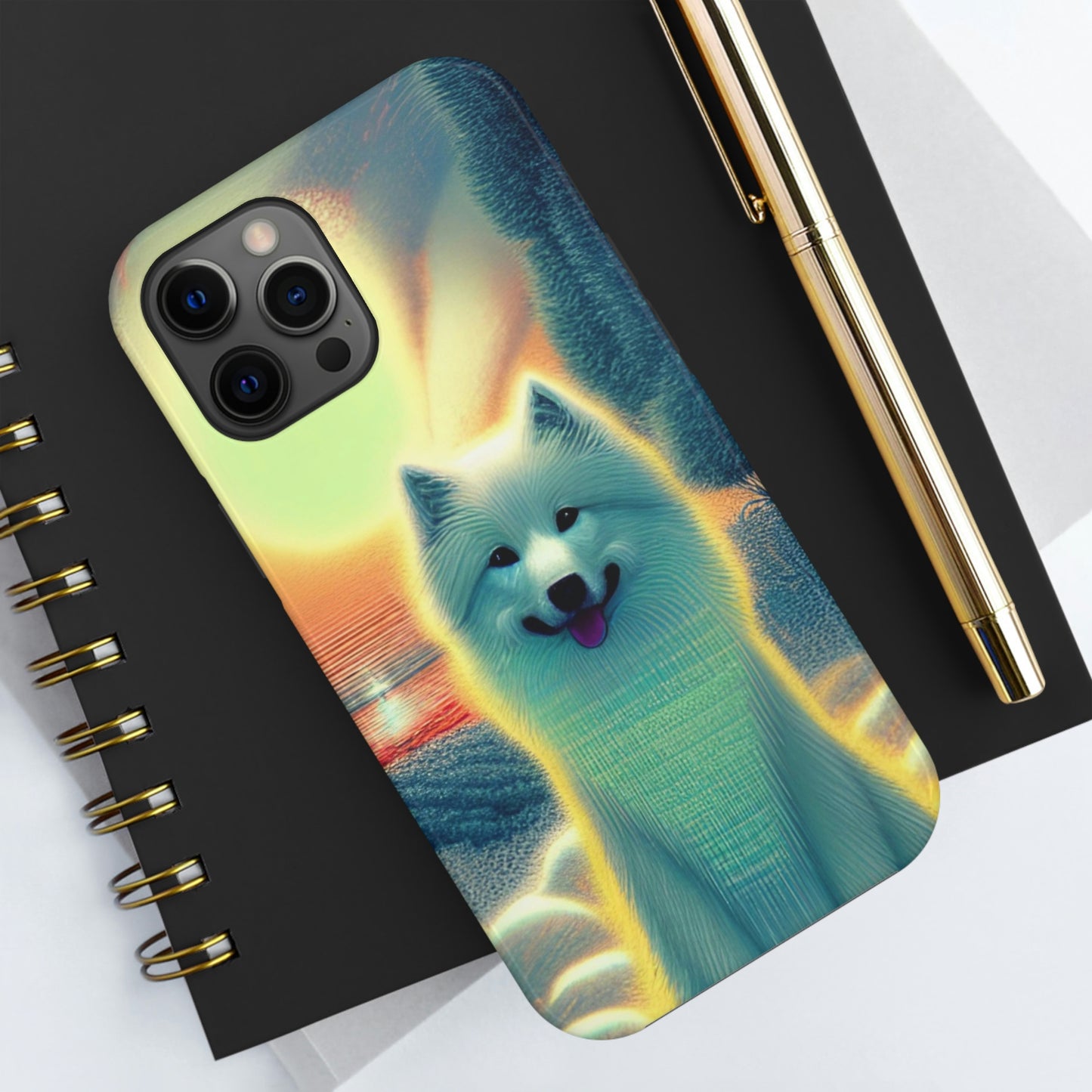 Samoyed Snow Angel Tough Phone Cases